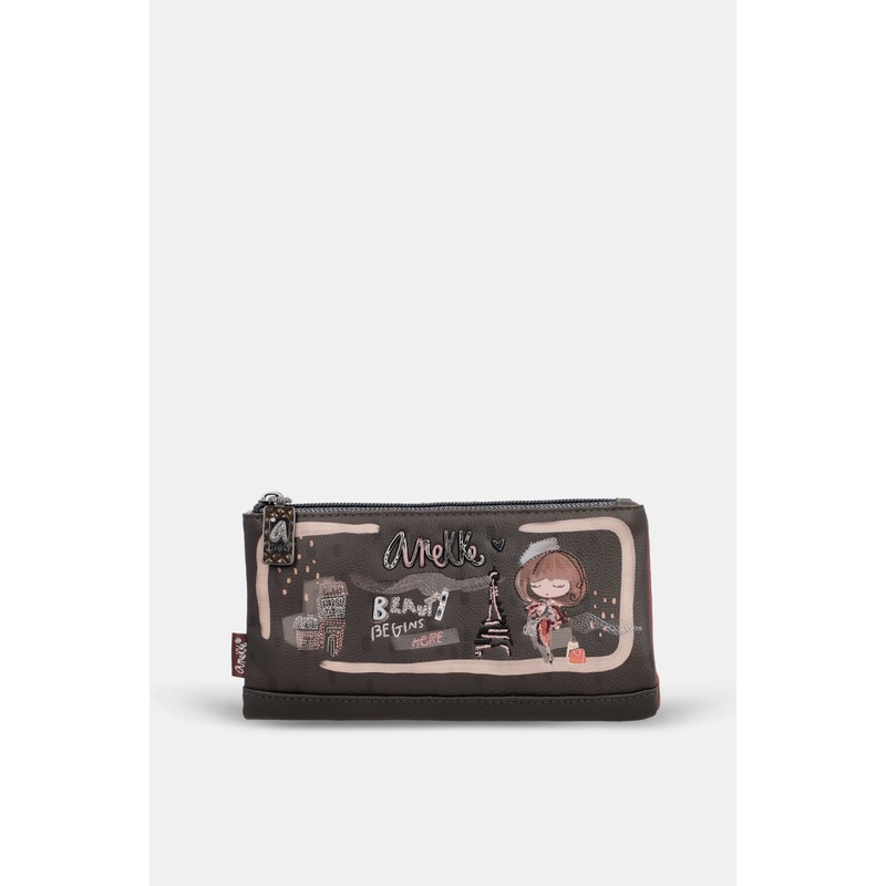 Mademoiselle flexible large RFID wallet