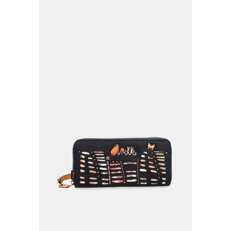 Nature Pachamama large printed RFID wallet