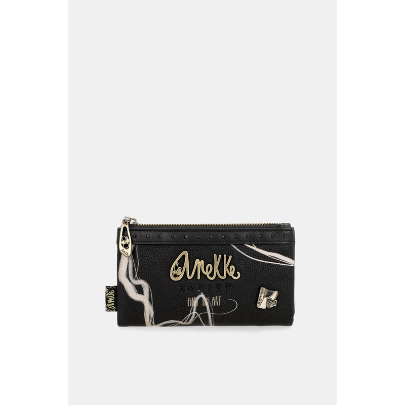 Nature Shod Black RFID Flexi Wallet black