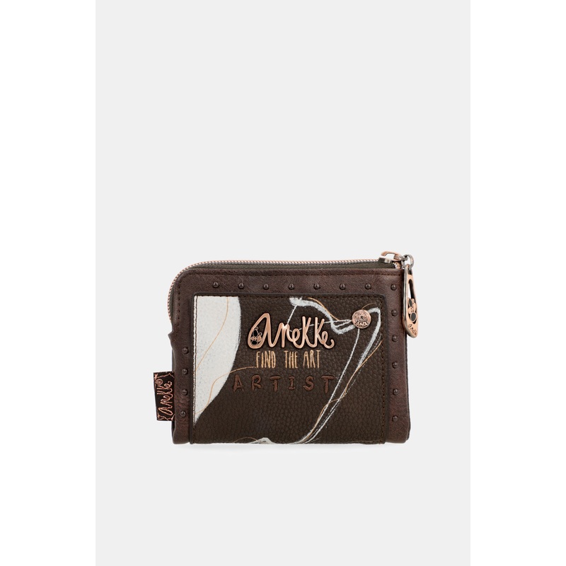 Nature Shod Small Brown RFID Wallet