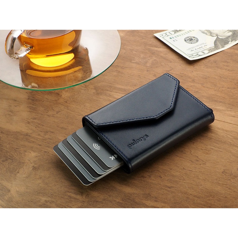 RAVEN RFID WALLET - Navy