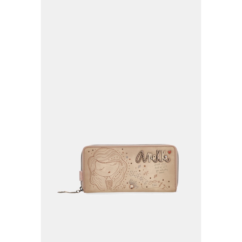 Studio nude extra-large RFID wallet