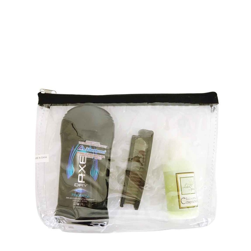 360 ct Multi Purpose Clear Makeup Bag - By Case