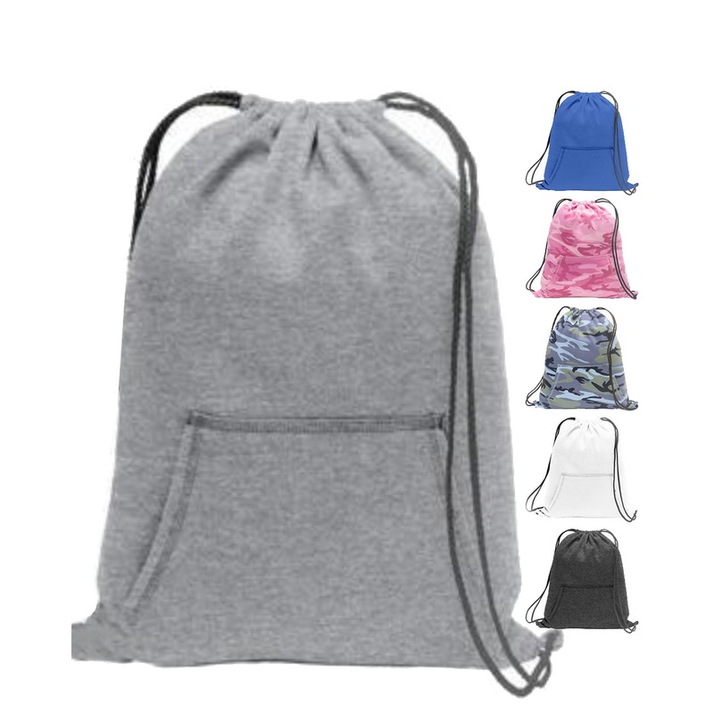 Stylish Sweatshirt Cinch Pack Drawstring Backpack