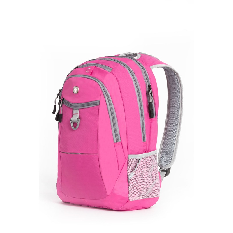 SWISSGEAR 5982 Laptop Backpack in Pink/Grey