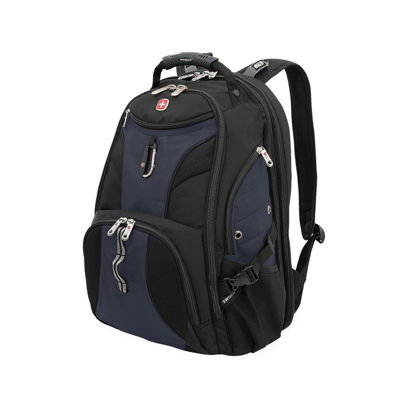 SWISSGEAR 1900 ScanSmart Laptop Backpack in Navy Noir