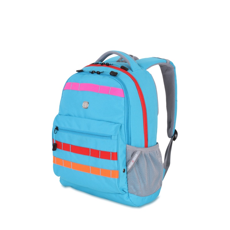 SWISSGEAR 5530 Laptop Backpack in Light Blue/Pink