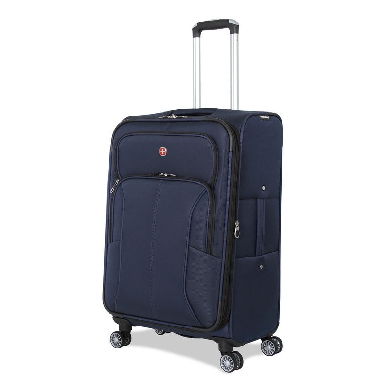 SWISSGEAR 6182 Medium Checked Spinner in Blue