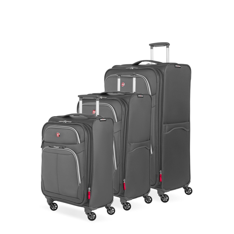 SWISSGEAR 6270 3-Piece Spinner Set in Pewter