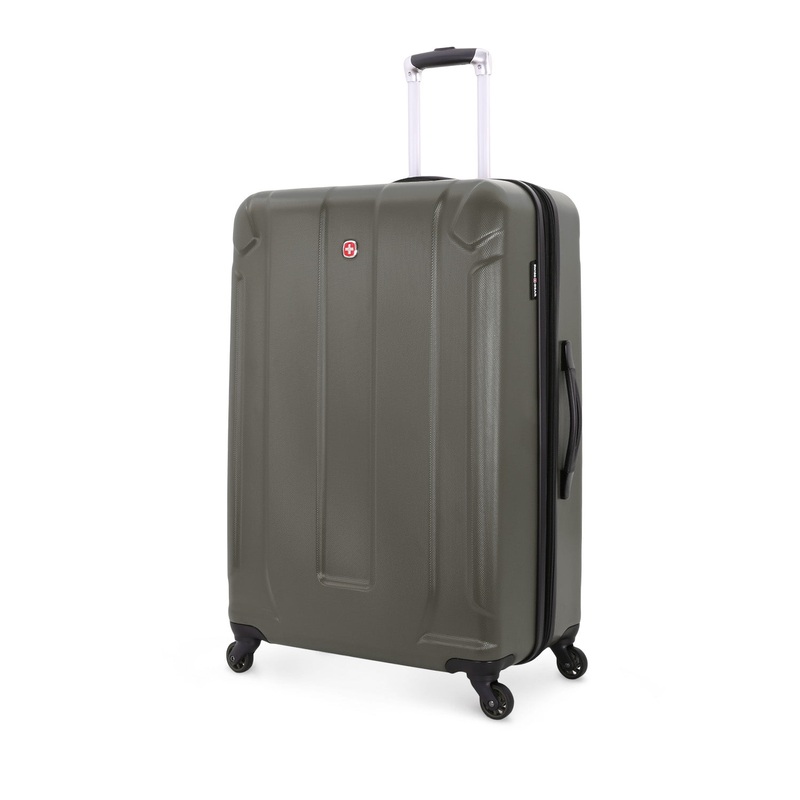 SWISSGEAR 6302 Large Checked Spinner in Champagne