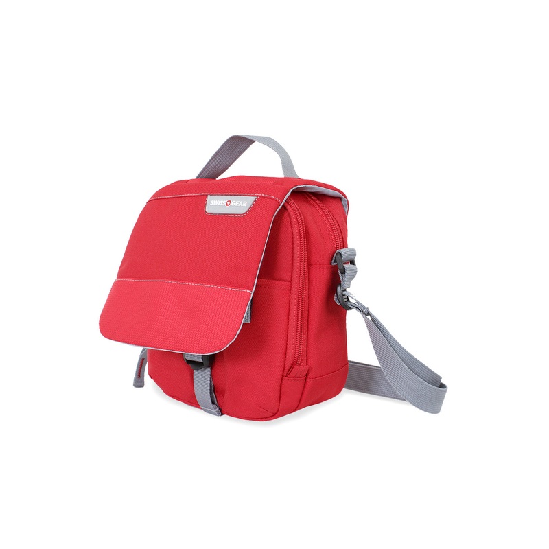 SWISSGEAR Mini Flap Day Bag in Red