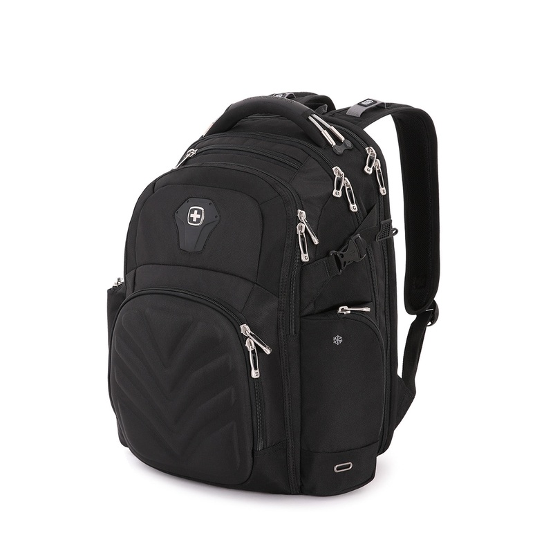 SWISSGEAR Shield Pro ScanSmart Laptop Backpack in Black
