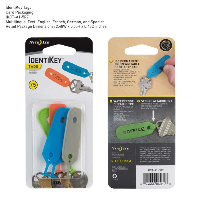 IDENTIKEY TAGS SET