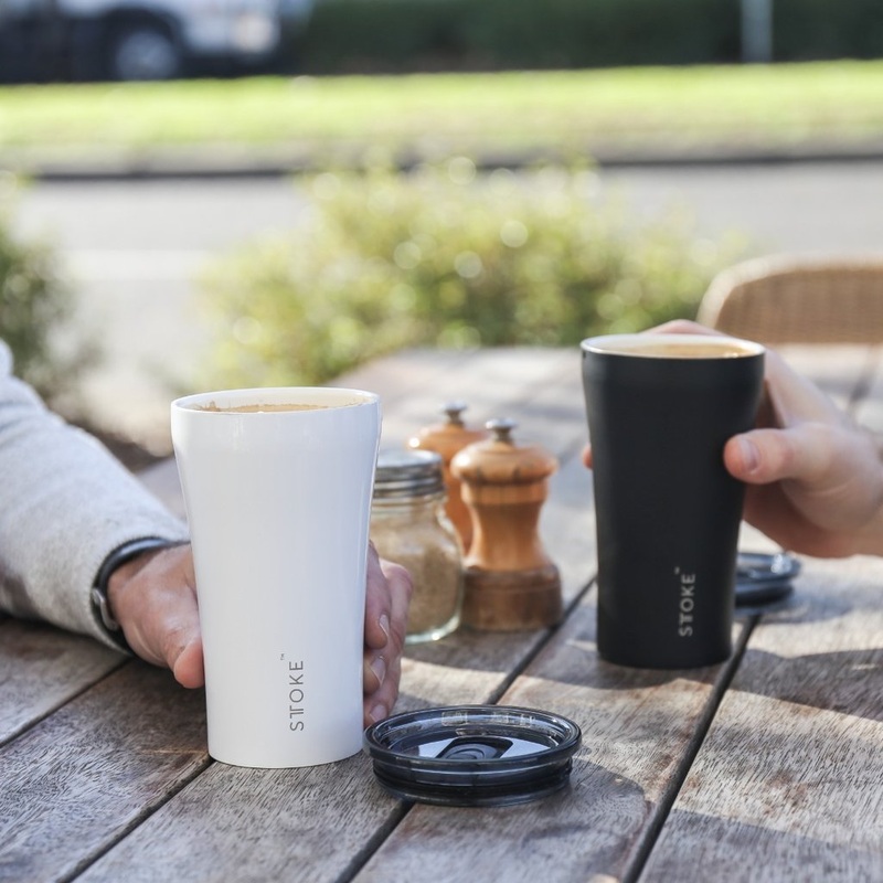 STTOKE Ceramic Reusable  Shatterproof Cup