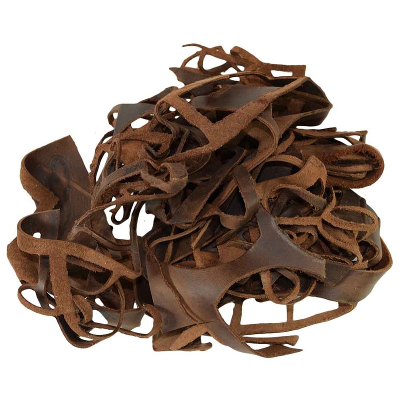 Cow Leather Chips & Scraps (8 oz)