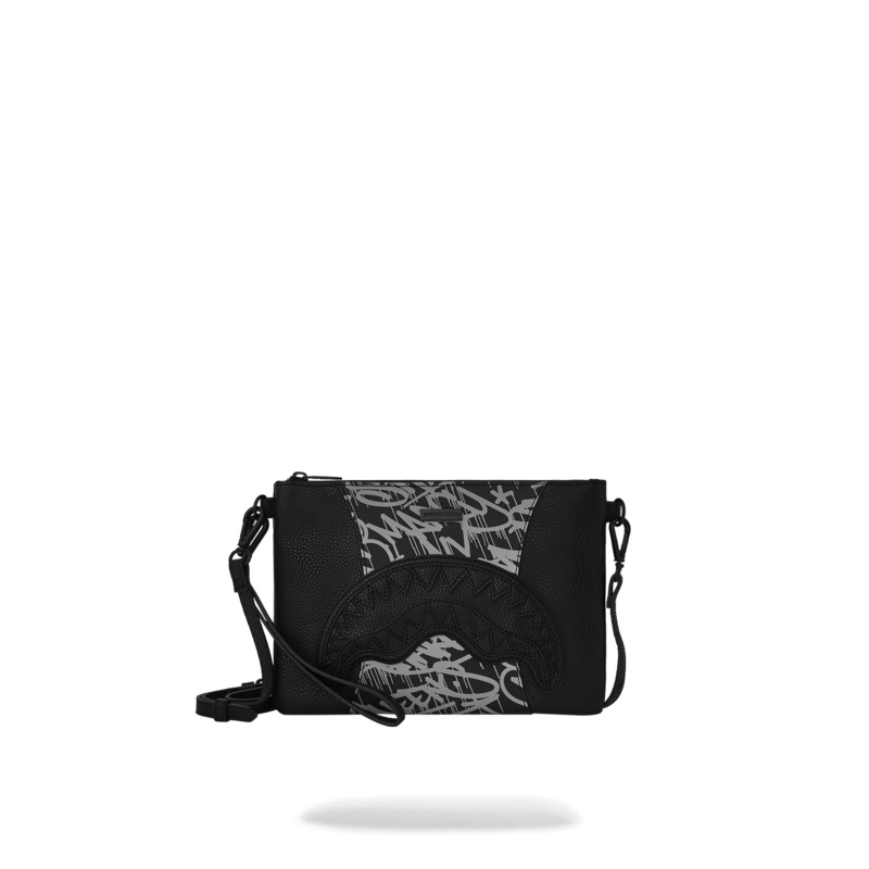 A.M.P.M CROSSOVER CLUTCH W/ SHOULDER STRAP