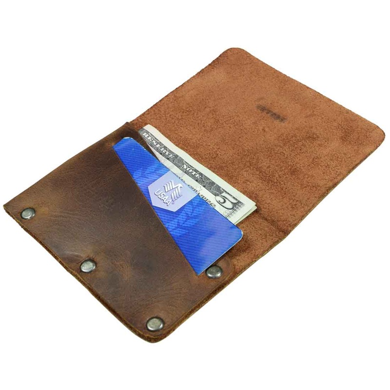 Riveted Rectangle Card Holder
