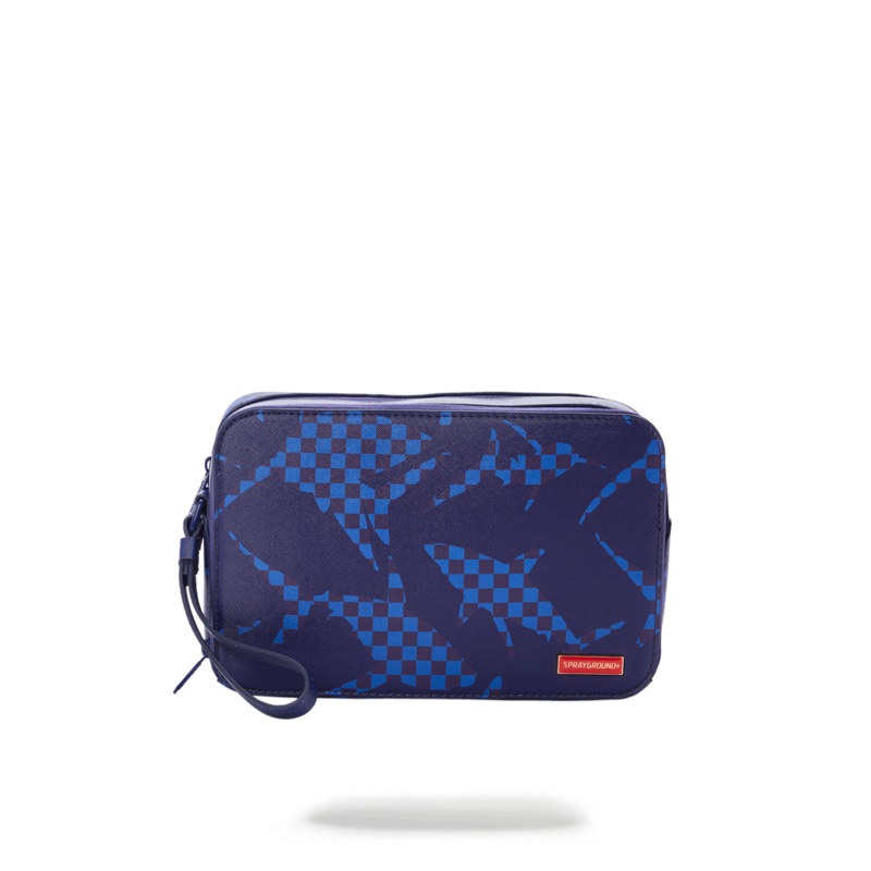 SHARK CHECK (BLUE) TOILETRY