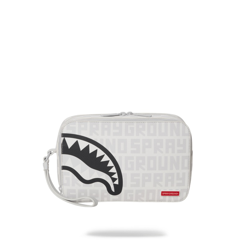 SPLIT THE CHECK (PEARL) TOILETRY BAG