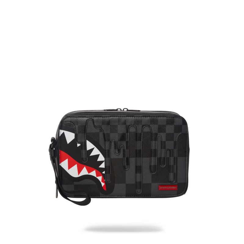 XTC GREY SHARKS IN PARIS TOILETRY BAG
