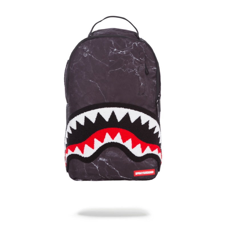 BLACK MARBLE BACKPACK
