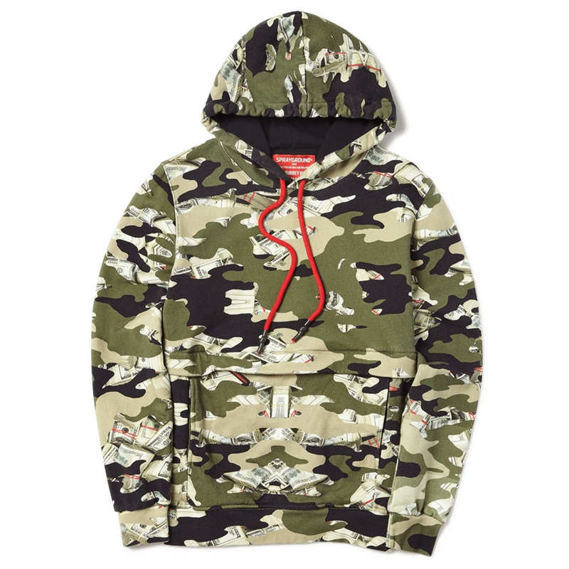 CAMO MONEY HOODIE