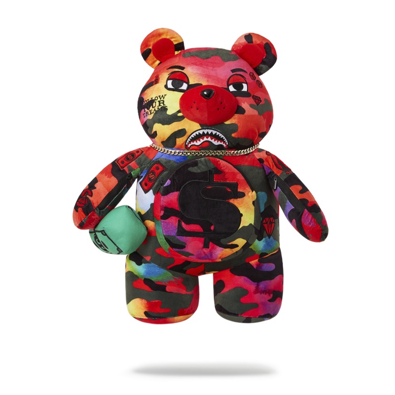 CAMOBURST MONEYBEAR TEDDYBEAR BACKPACK