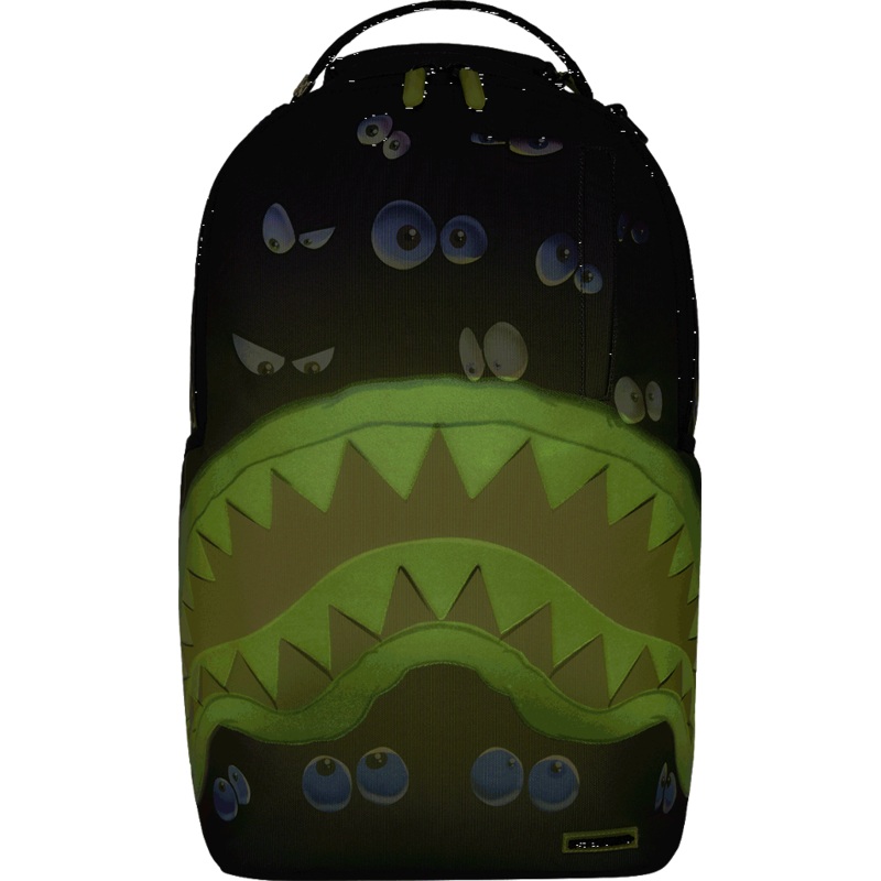 EYES ALL A GLOW (GLOW IN THE DARK) DLXR BACKPACK