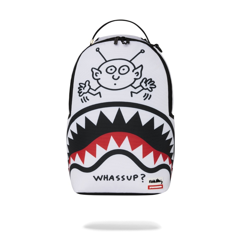 KEITH HARING WHASSUP ALIEN DLX BACKPACK