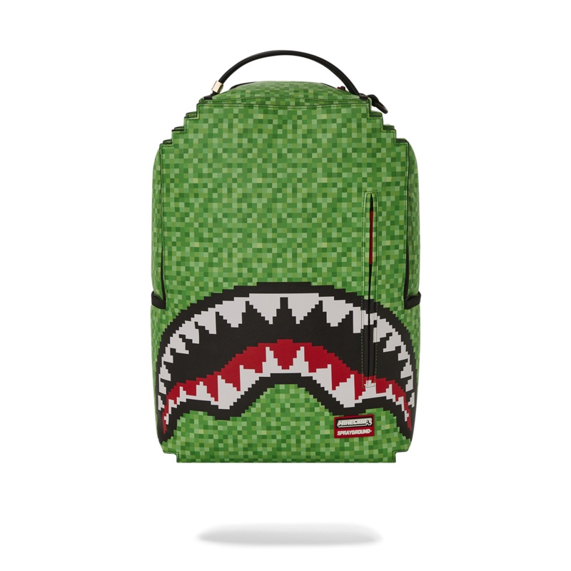 MINECRAFT CREEPER SHARK BACKPACK