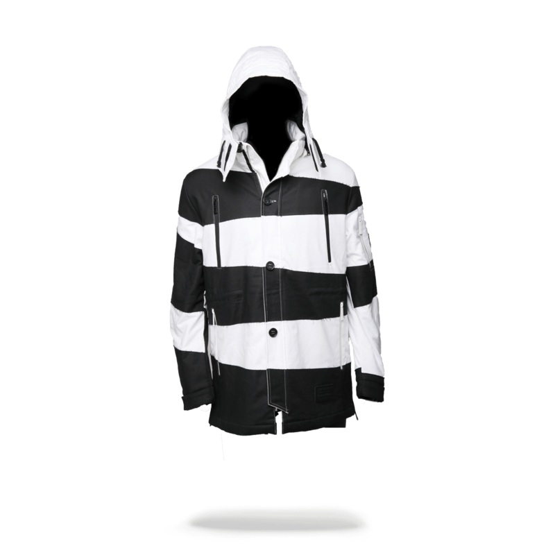 PHANTOM SLASHES PARKA JACKET