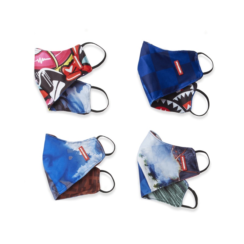 REVERSIBLE SPORT FIT ADULT FASHION MASK (MYSTERY PACK)