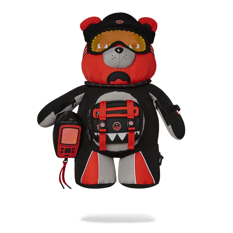 SKY HIGH SEEKERS ARCTIC GPS MONEYBEAR BACKPACK
