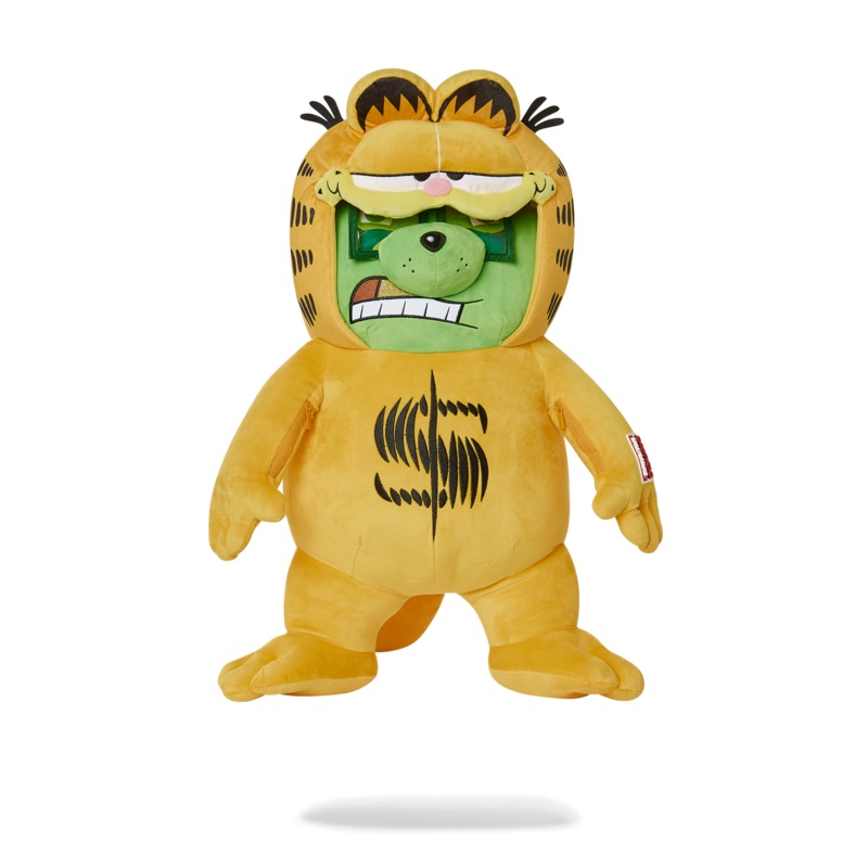 GARFIELD MONEYBEAR SUIT TEDDYBEAR BACKPACK