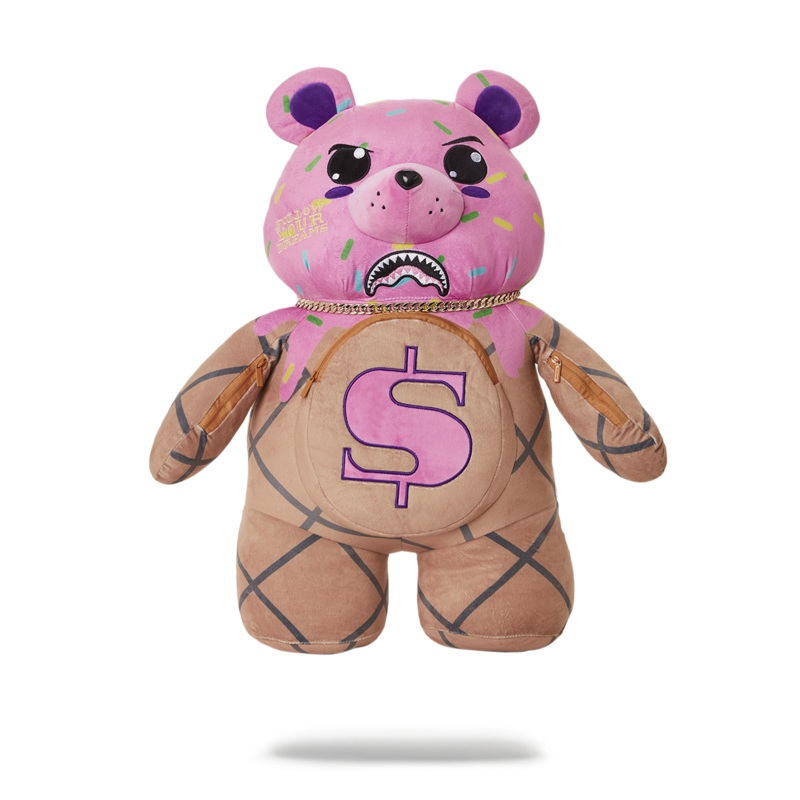 I SCREAM MONEYBEAR TEDDYBEAR BACKPACK