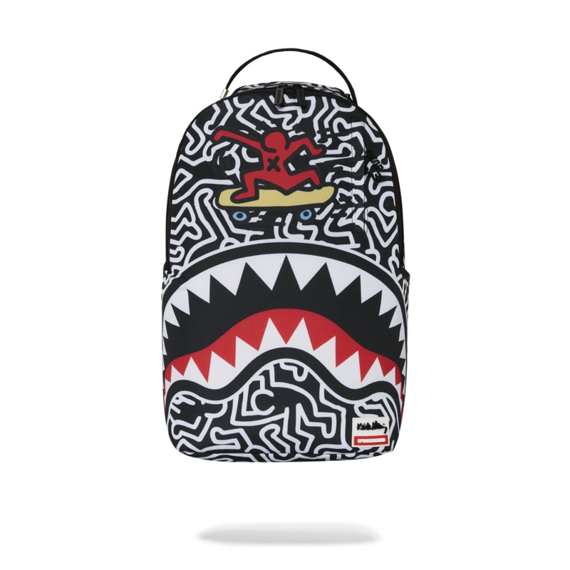 KEITH HARING SKATER SHARK DLXSR BACKPACK