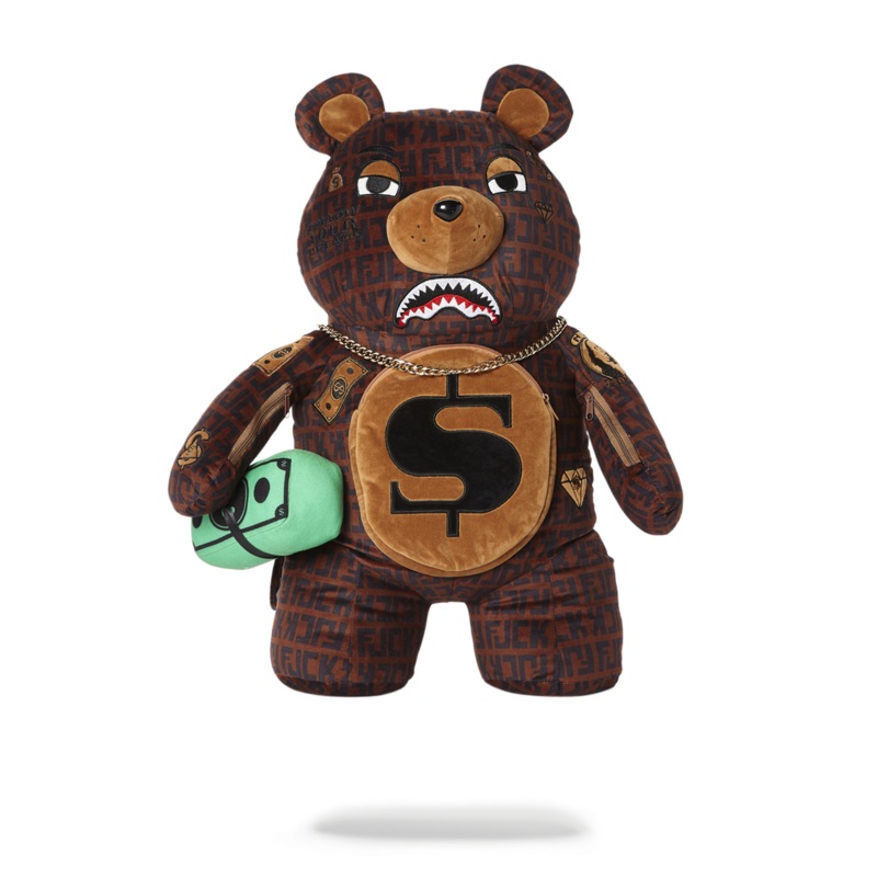 OFFENDED MONEYBEAR TEDDYBEAR BACKPACK