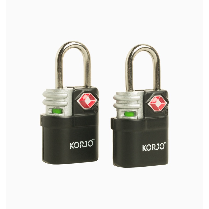 Korjo TSA Keyed Indicator Locks (x2) (Outlet Stock)