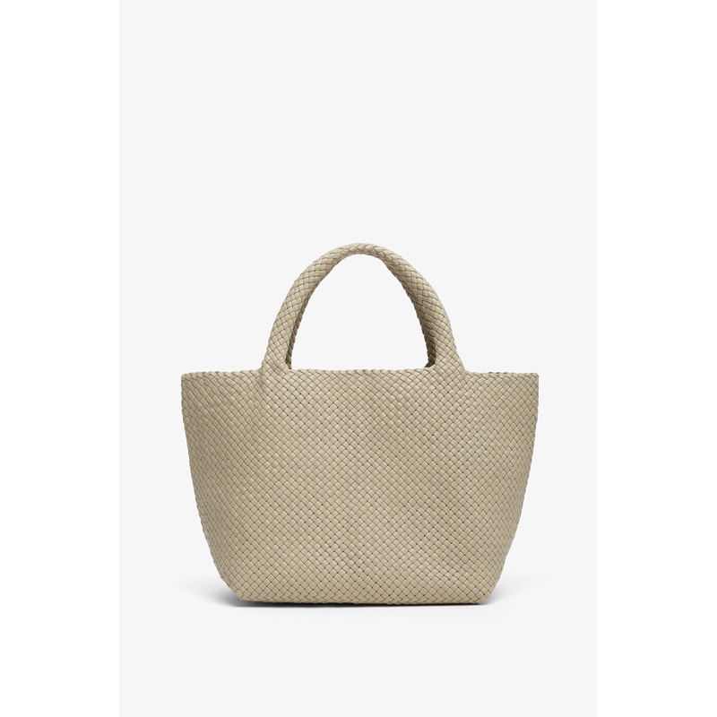Ruth woven soft leather tote bag
