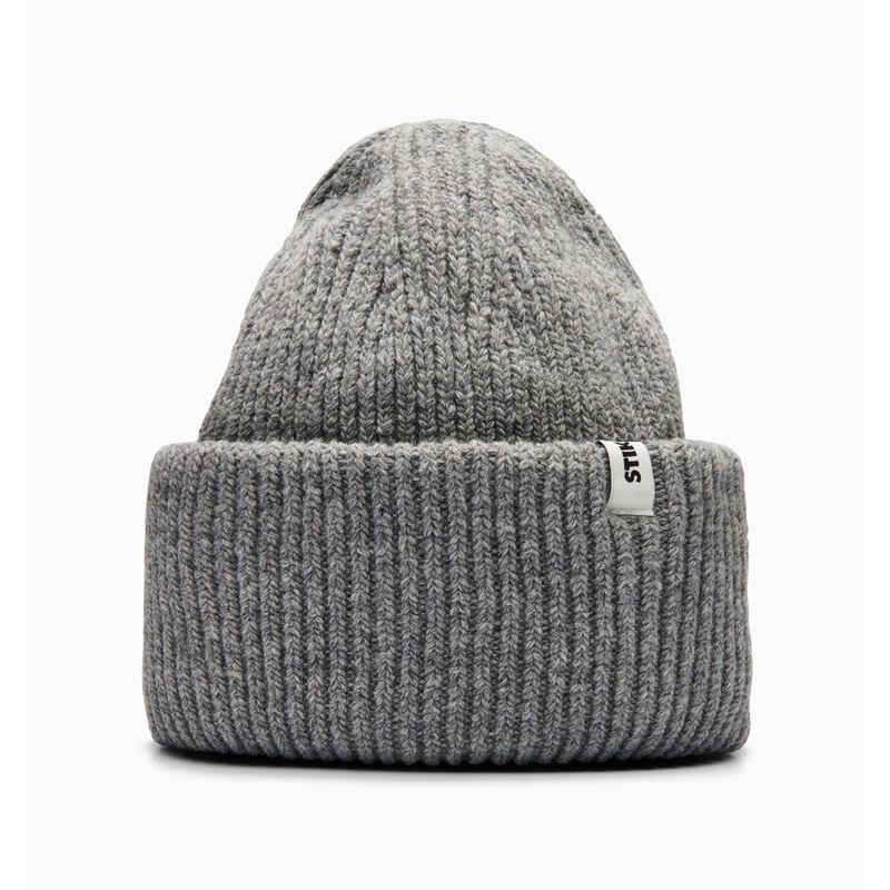 Stiksen Beanie 01 Rewool Grey