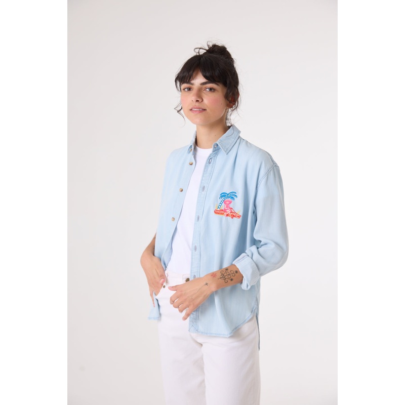 Denim Shirt Brodee Maria Dundee Indigo