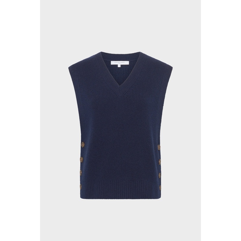 Pullover/vest Evita Dcu06c231 Navy