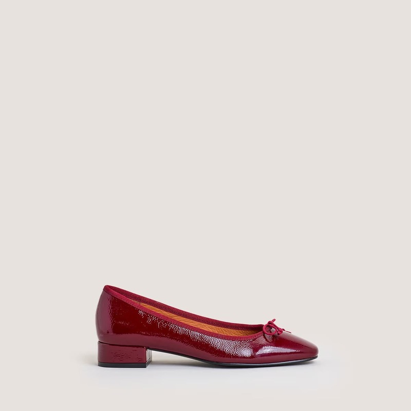 264- Dadou Vernis Plisse Bordeaux