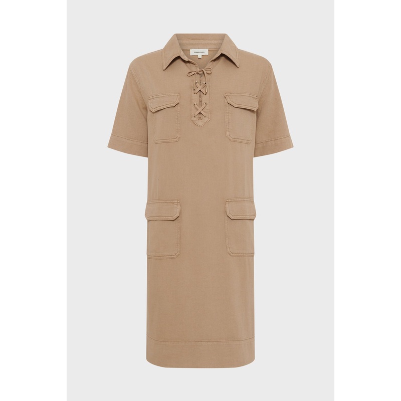 Dress Pepita Dbr40b060 Camel