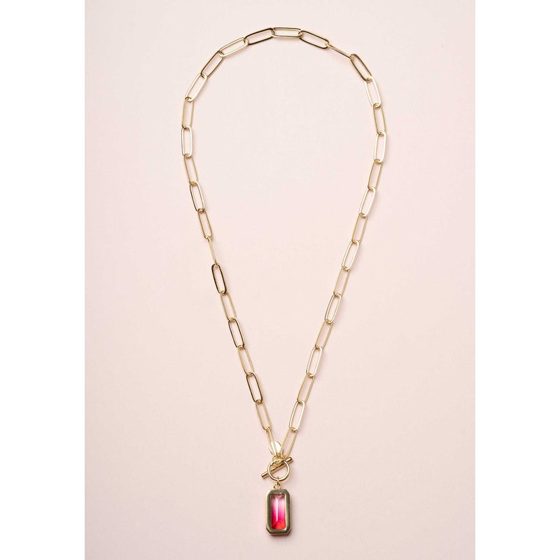 Necklace Cbrf6 Fuchsia