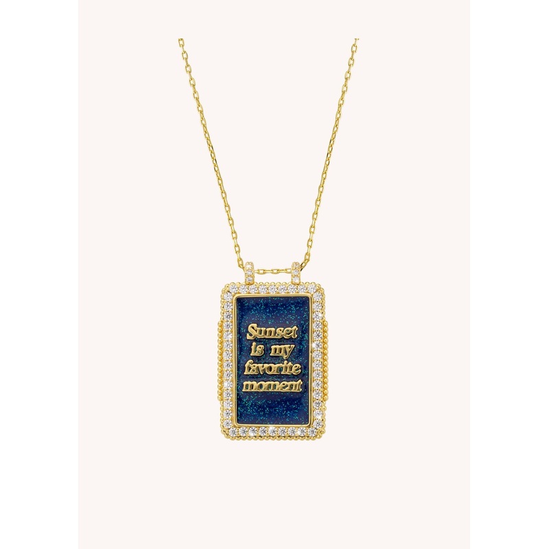 Necklace Sunset Twice Co-296g Gold