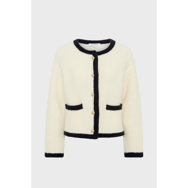 Pullover/vest Ewa Dcu37c247 Ecru