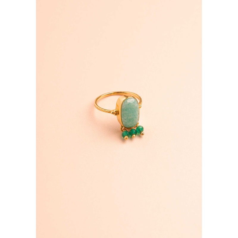 Ring K Ring 4418 5-Amazonite