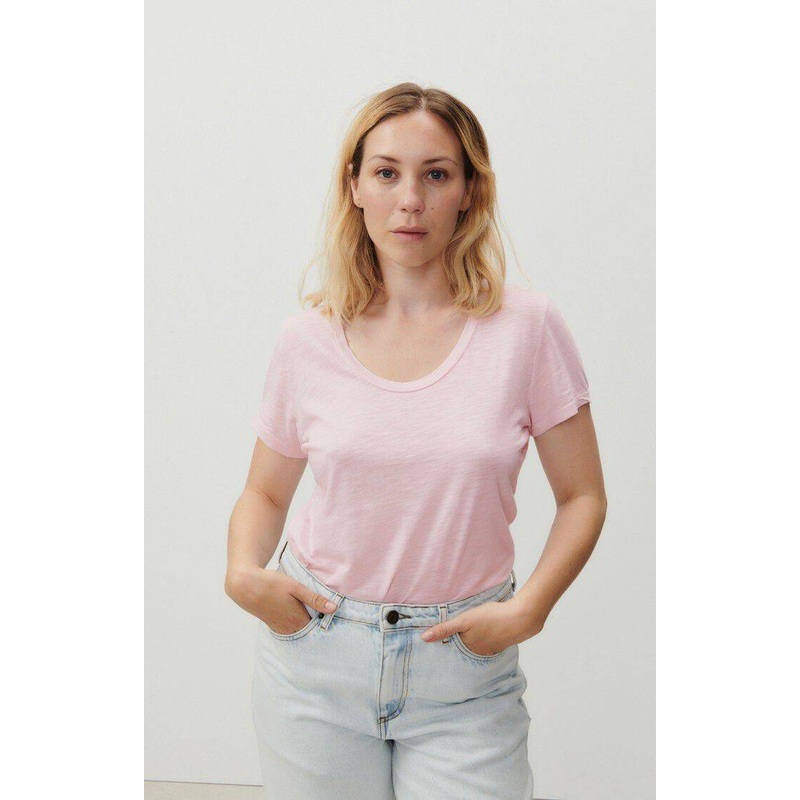 T-shirt Jac48v Guimauve-Vin