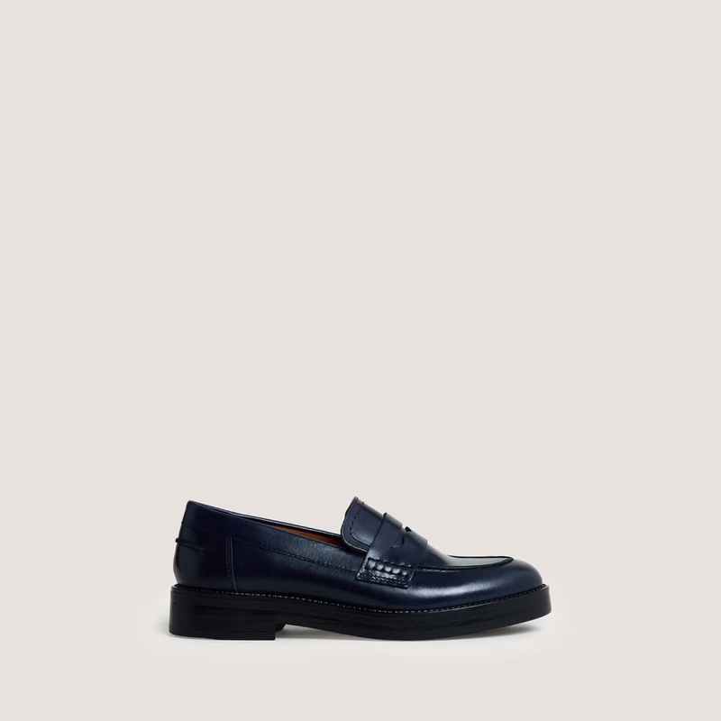 225- Mirna Cuir Bleu